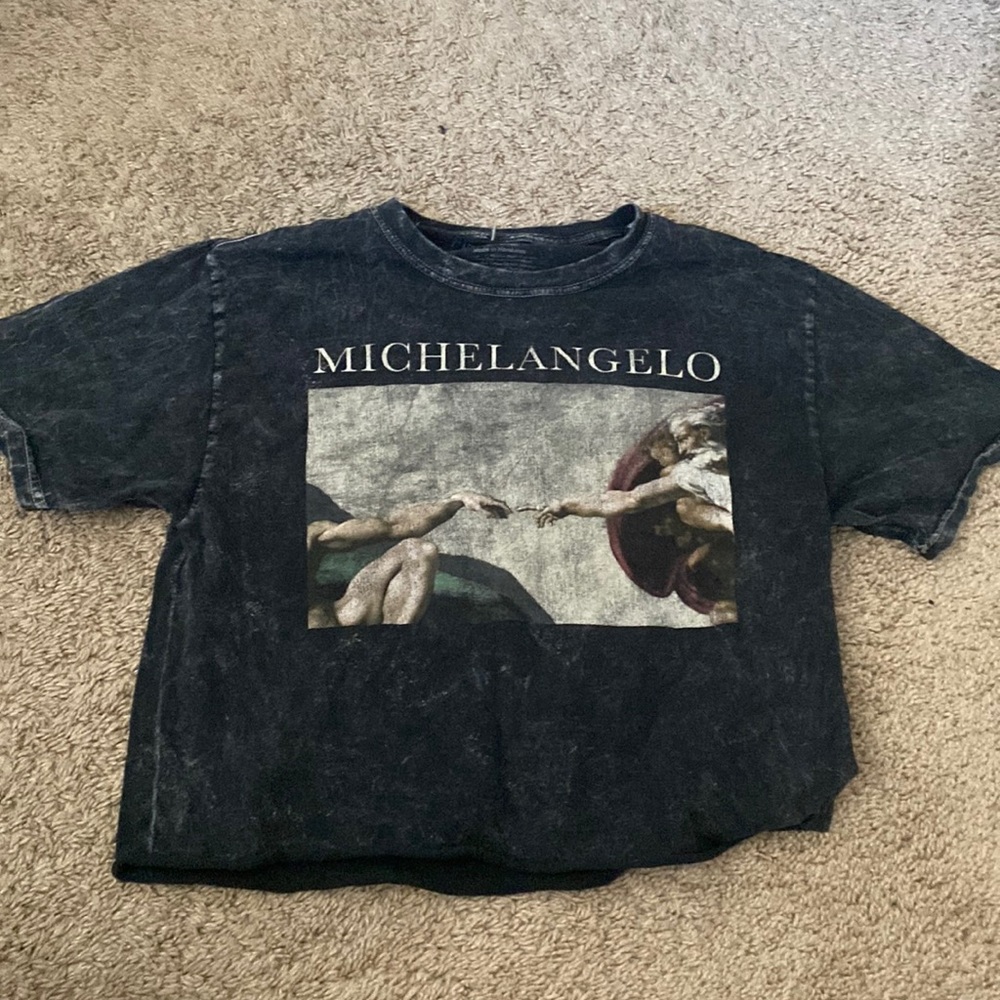 Michel Angelo crop top